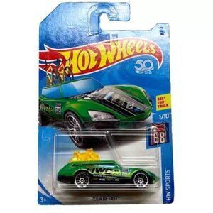 Hot Wheels Tour De Fast 77/365 Green HW Sports 1/10 Best For Track 1:64 NIP 2017